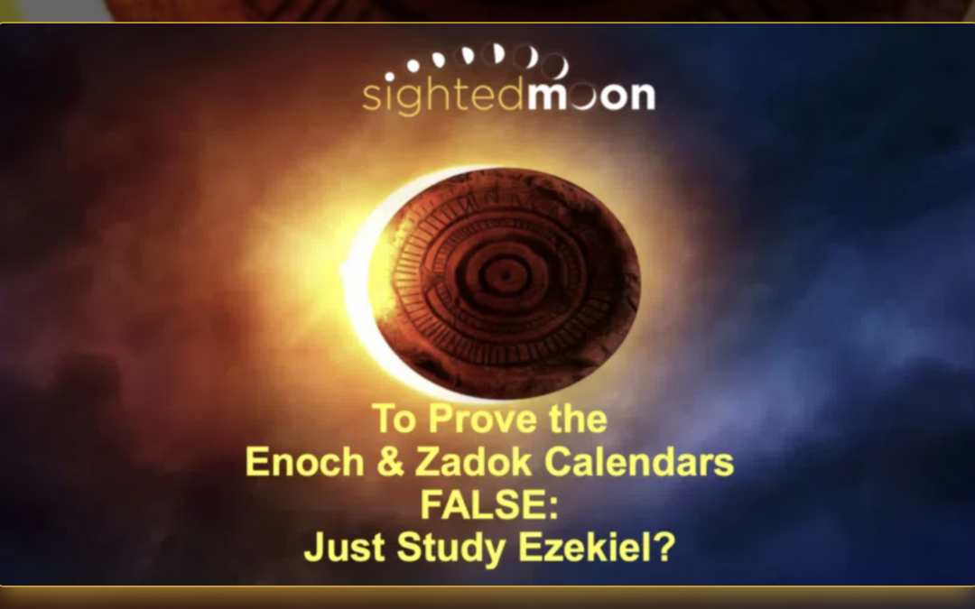 Monte & Eddy The Two Witnesses Restoring The Zadok Calendar! Really?
