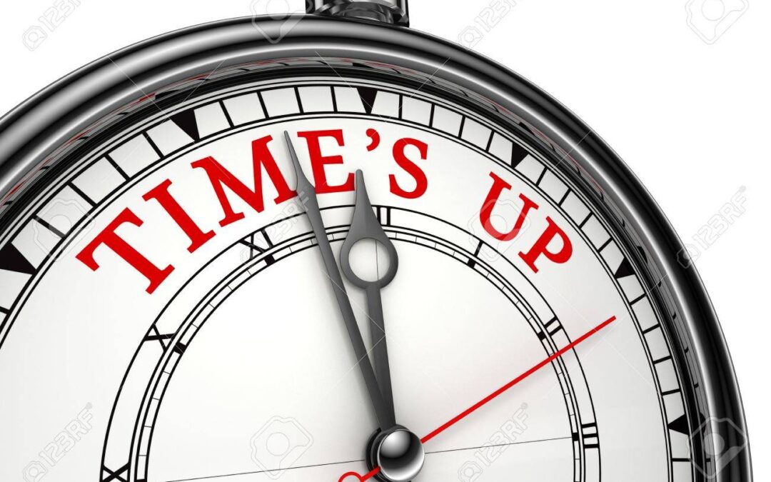 TIMES UP! No More Excuses! The Jubilee Year is a Shadow Picture of Future Events