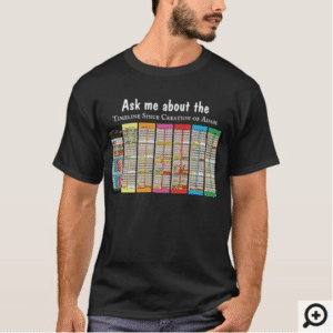 Biblical Timeline Since Creation of Adam T-Shirt