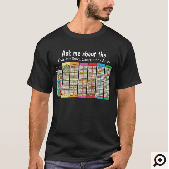 Biblical Timeline Since Creation of Adam T-Shirt